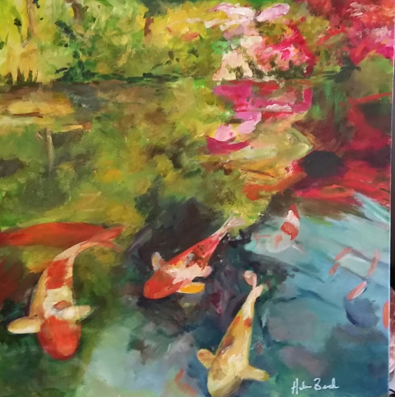 Reflecting Pond by artist Helen Buck